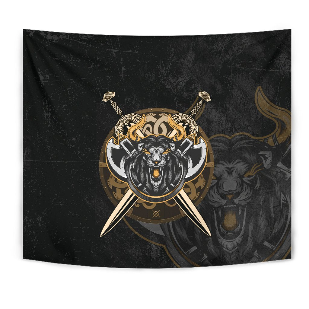 Viking Tapestry Lion