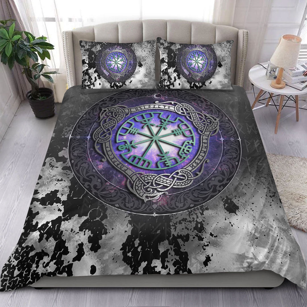 Bedding Set Viking Vegvisir and Celtic Tattoo Bedding Set