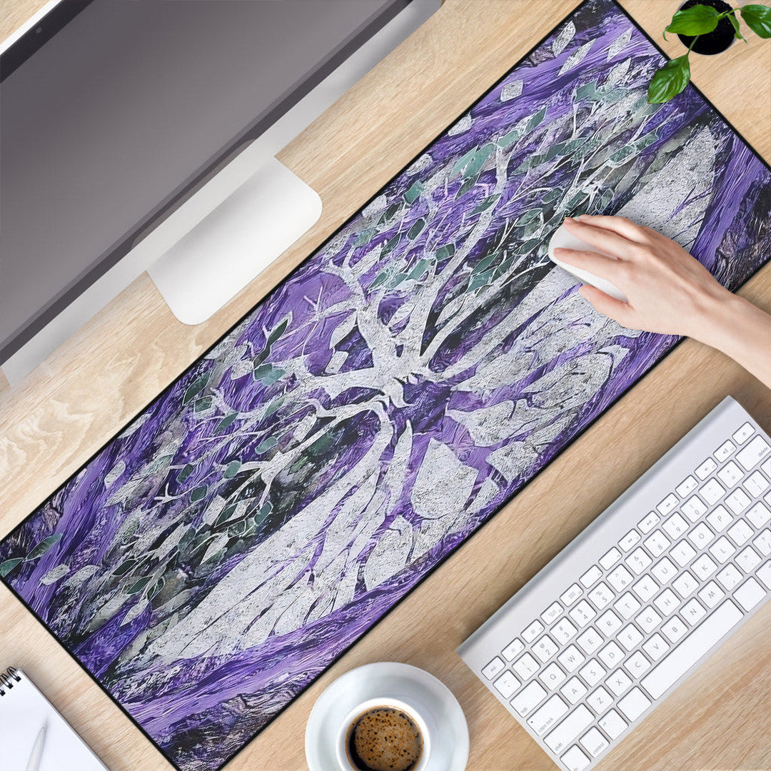 Mouse Mat - Viking Yggdrasil Tattoo and Vector Mouse Mat