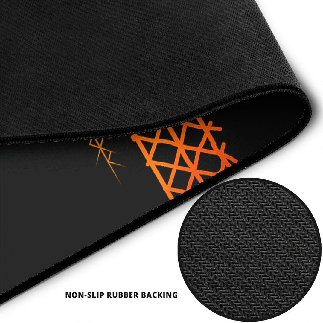 Celtic Mouse Mat - Vegvisir and Rune Gold Style Mouse Mat