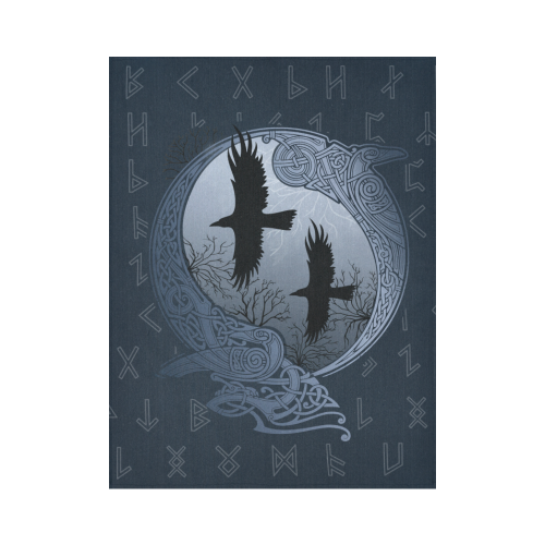 Tapestry - Raven And Eye Of Odin