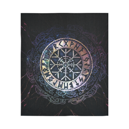 Tapestry - Helm Of Awe Runes Circle