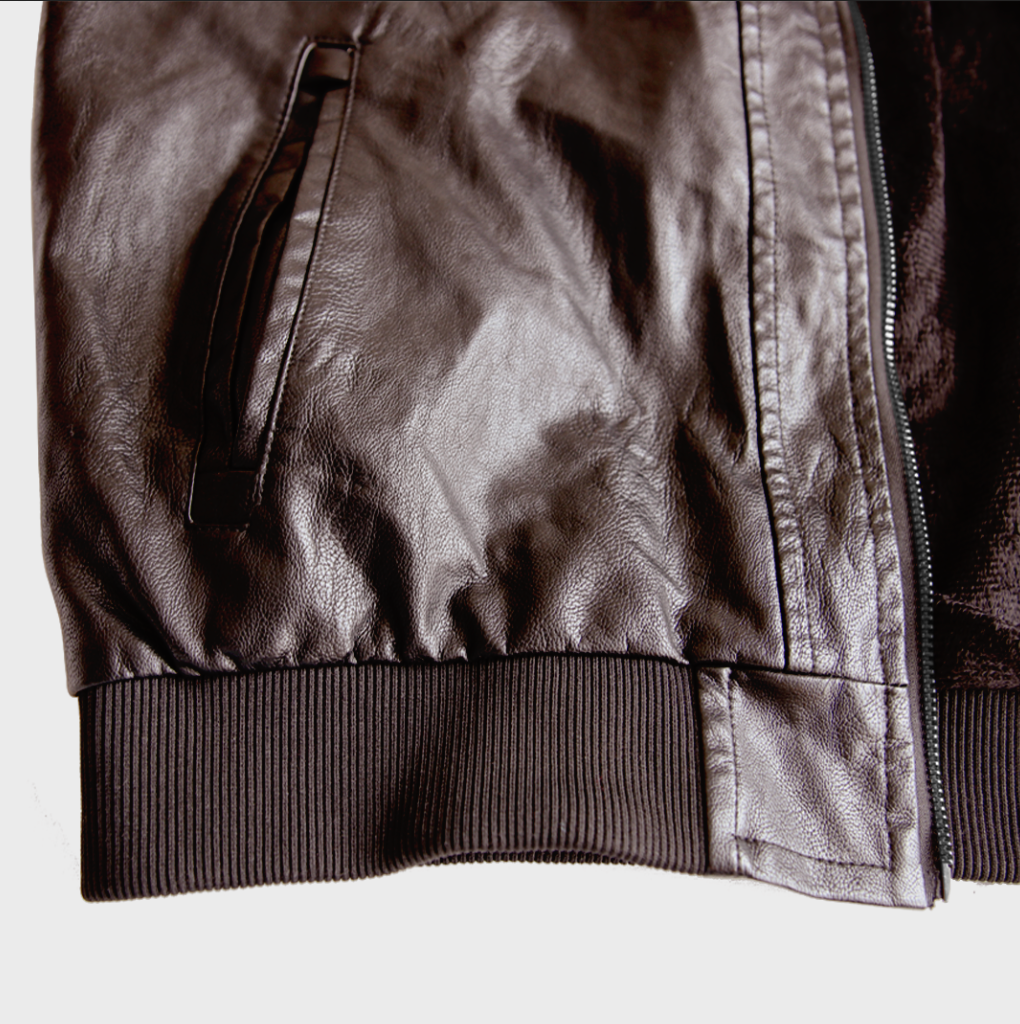 Wolf Fenrir To Old Norse Mythology On White Leather Jacket