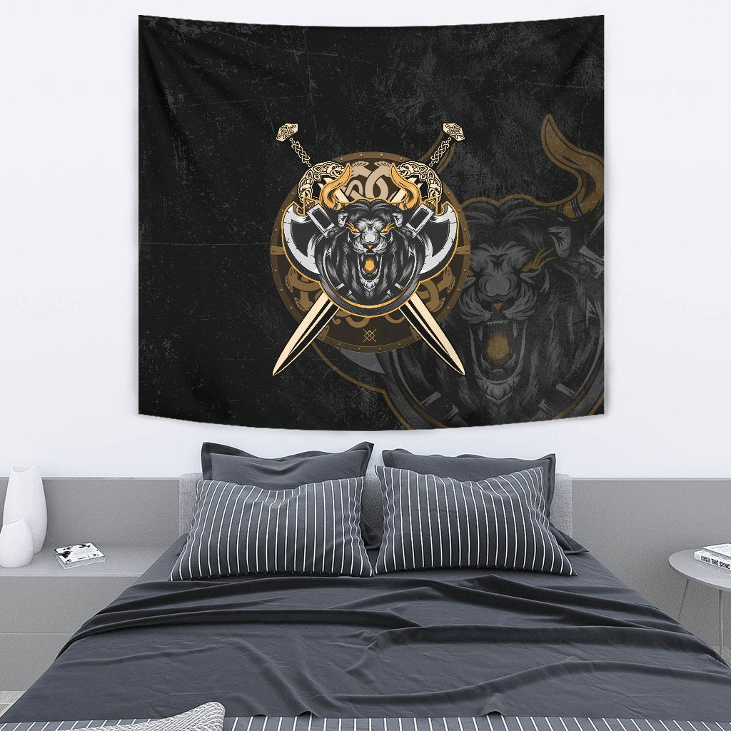 Viking Tapestry Lion