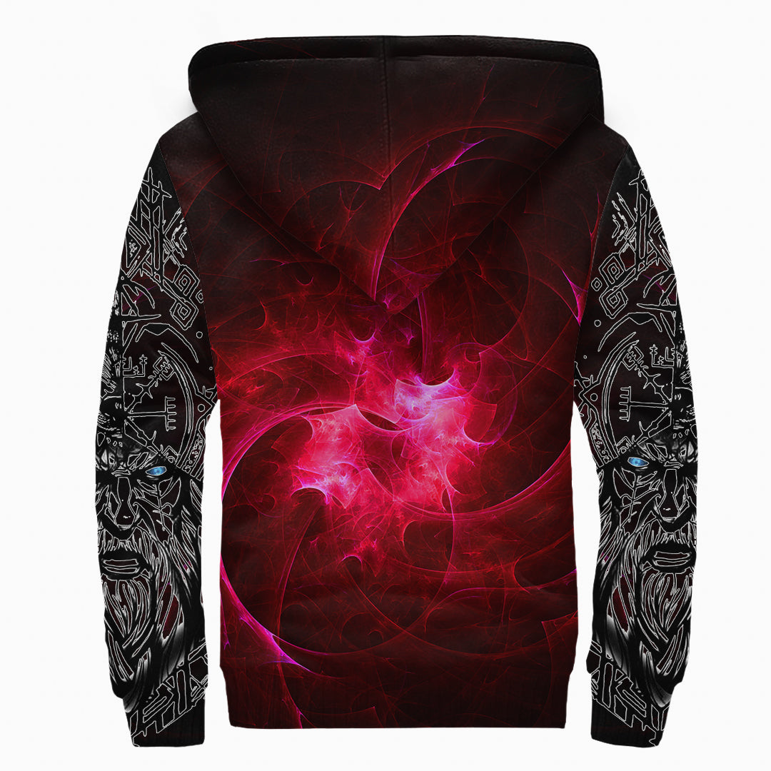 Sherpa Hoodie - Double Wolf