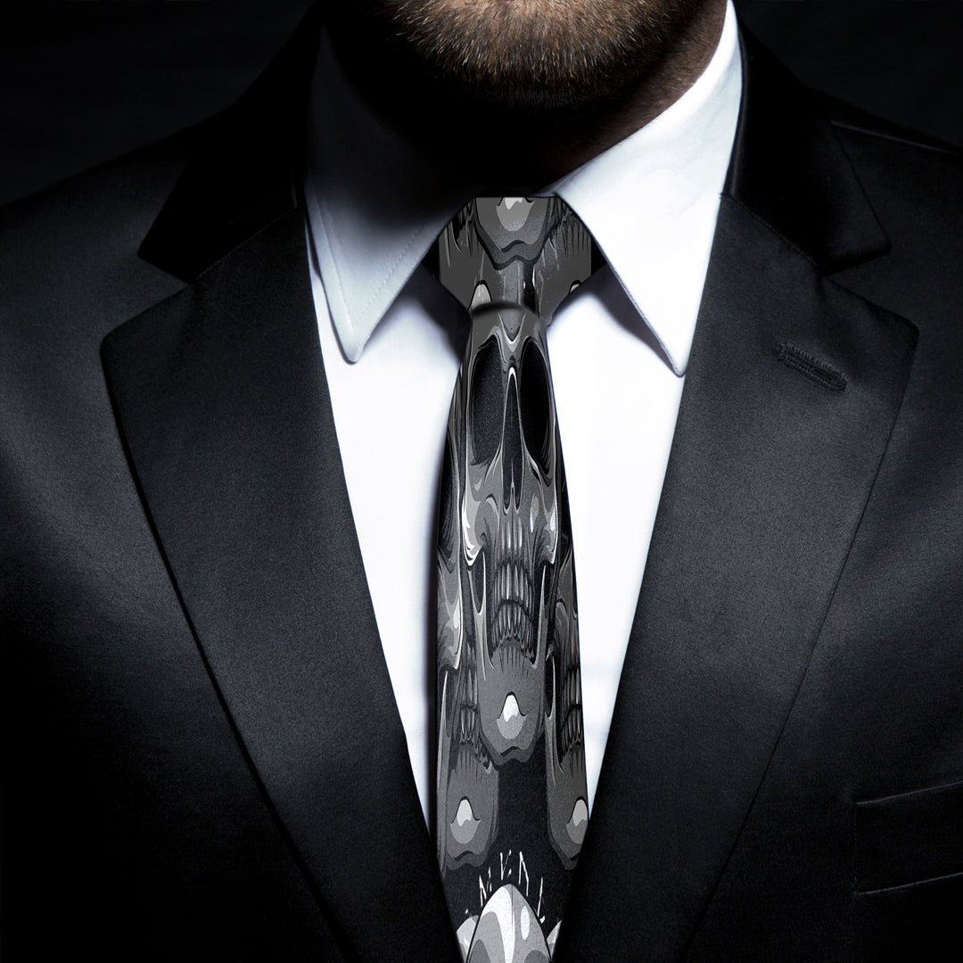Skull Necktie