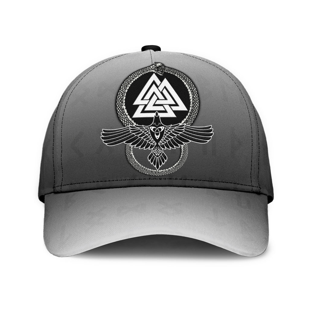 Cap - Ouroboros Valknut and Raven Classic Cap
