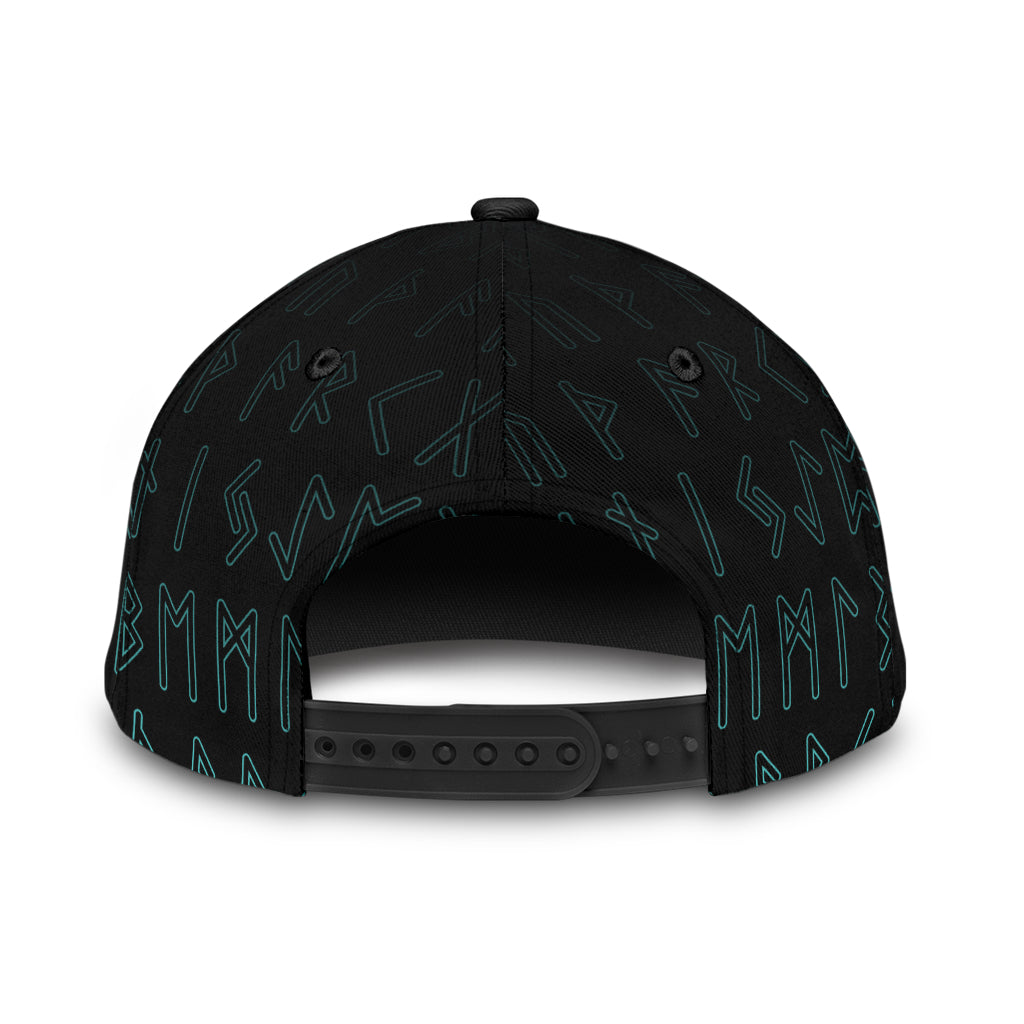 Cap - Fenrir Wolf Tattoo and Rune Classic Cap