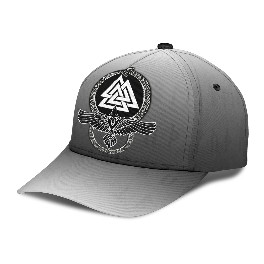 Cap - Ouroboros Valknut and Raven Classic Cap