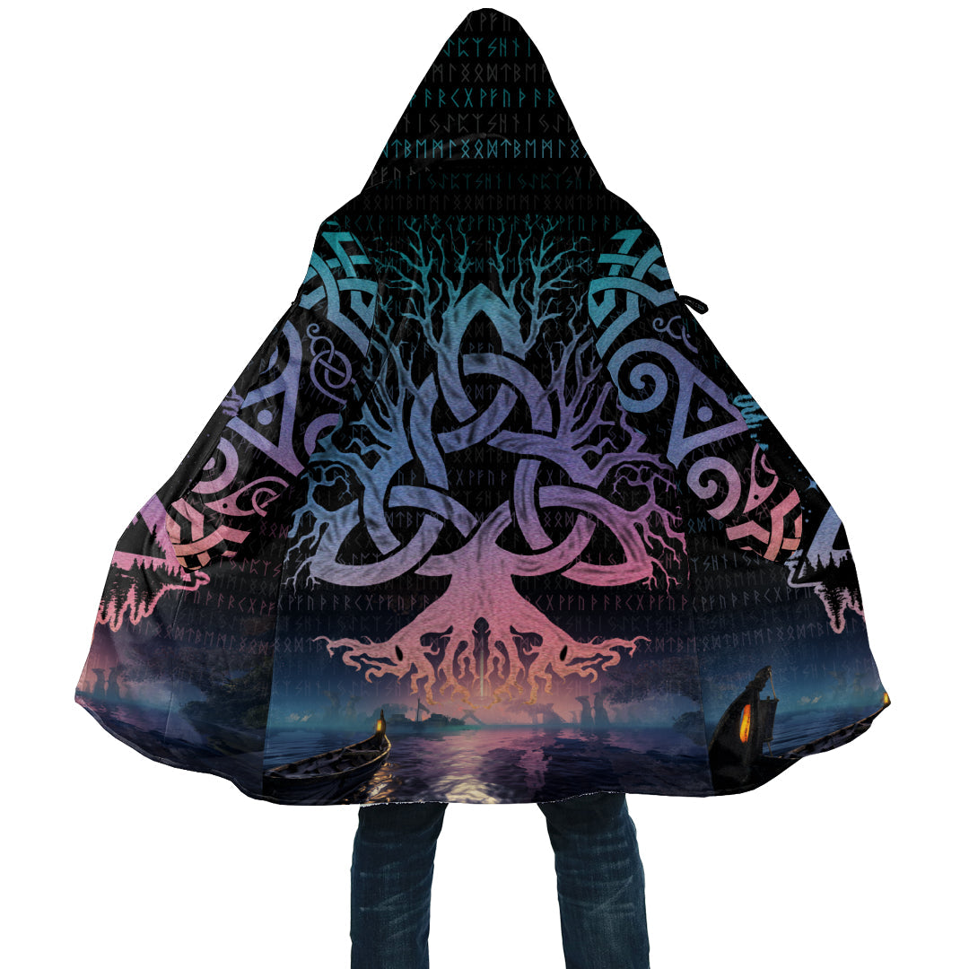 Road To Valhalla With Stylized Gradient Cloak