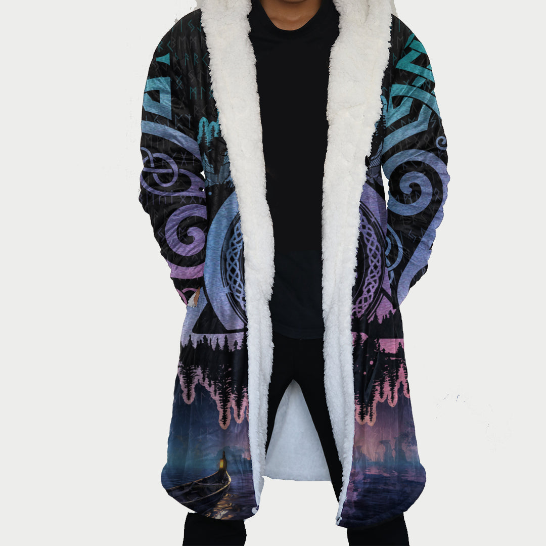 Road To Valhalla With Stylized Gradient Cloak