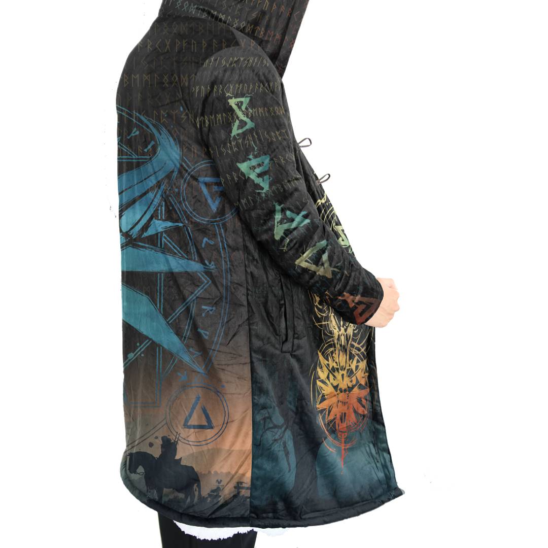 Fenrir Wolf Tattoo In Ragnarok Cloak