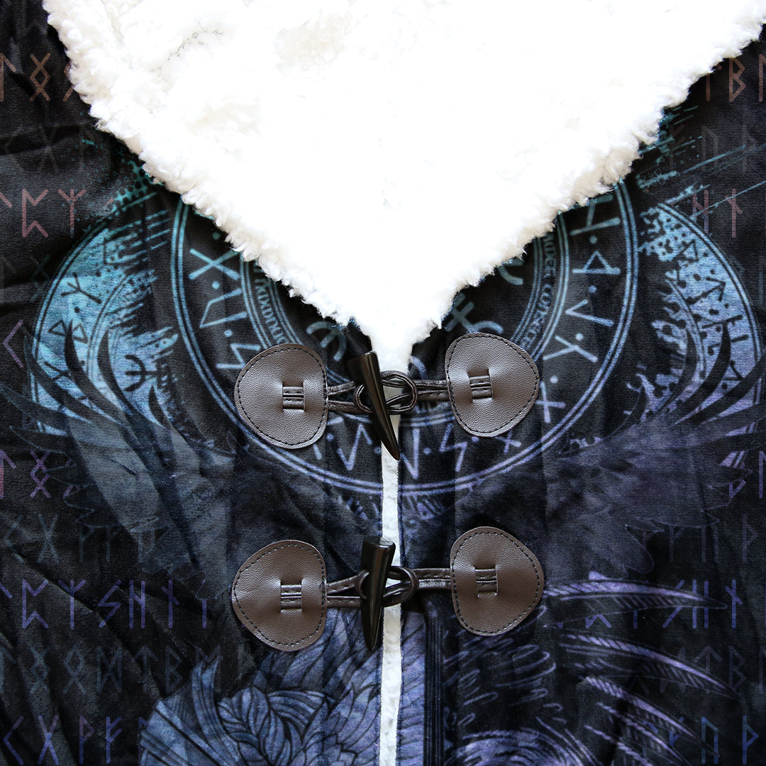 Viking Weapon With Stylized Gradient Cloak