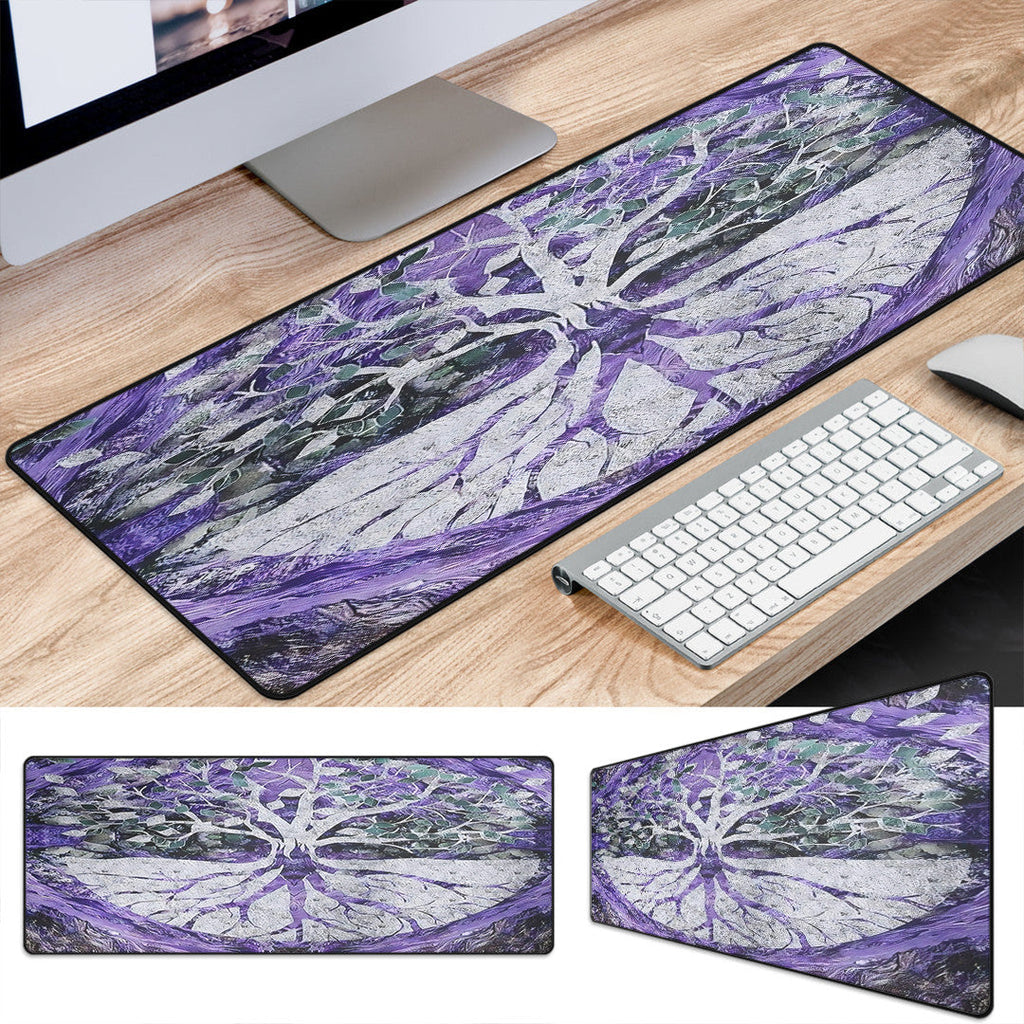 Mouse Mat - Viking Yggdrasil Tattoo and Vector Mouse Mat