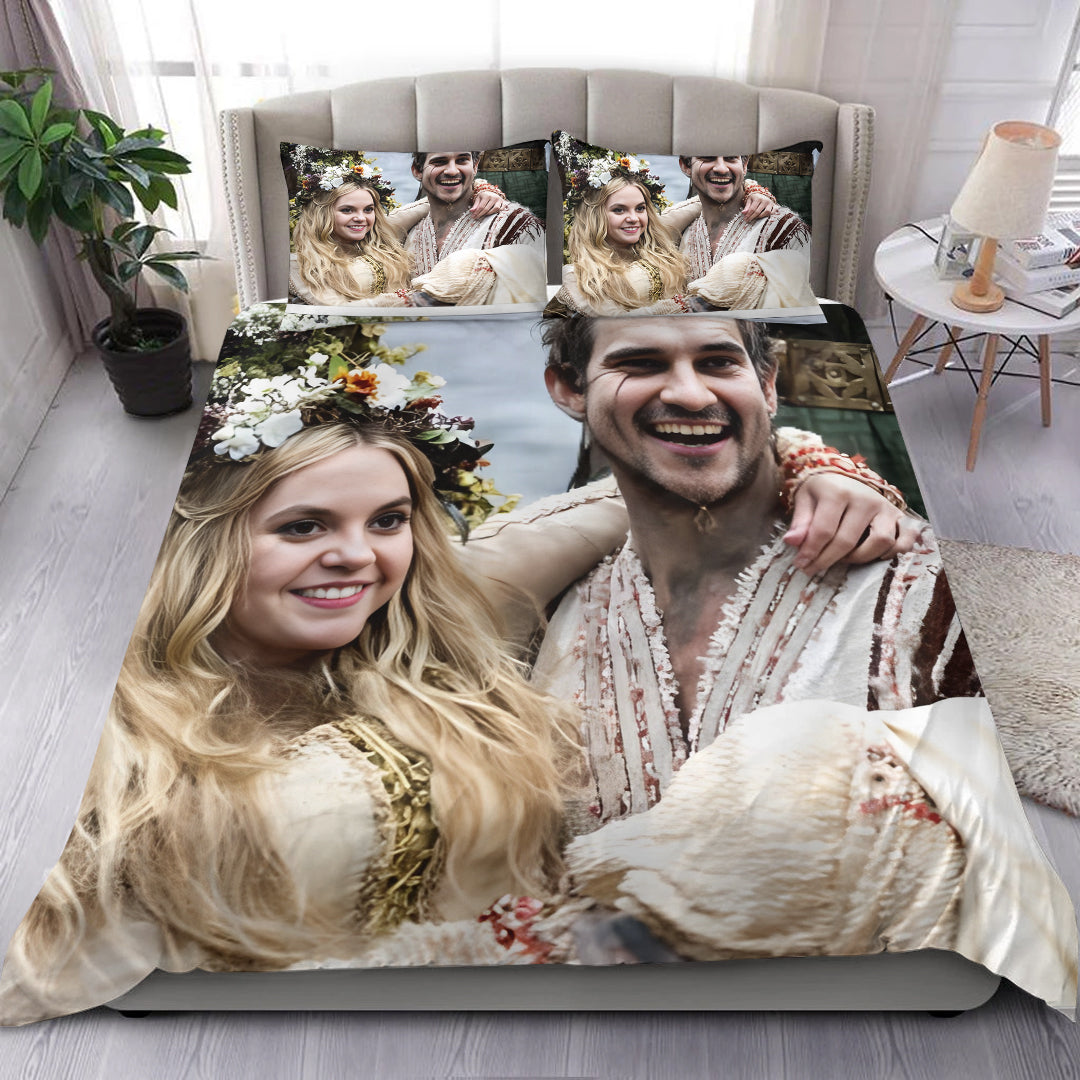 Personailzed - Personal Portrait In The Picture Wedding Anniversary Bedding Set