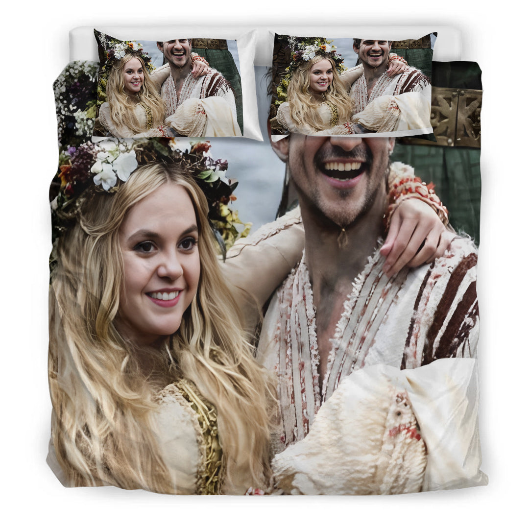 Personailzed - Personal Portrait In The Picture Wedding Anniversary Bedding Set