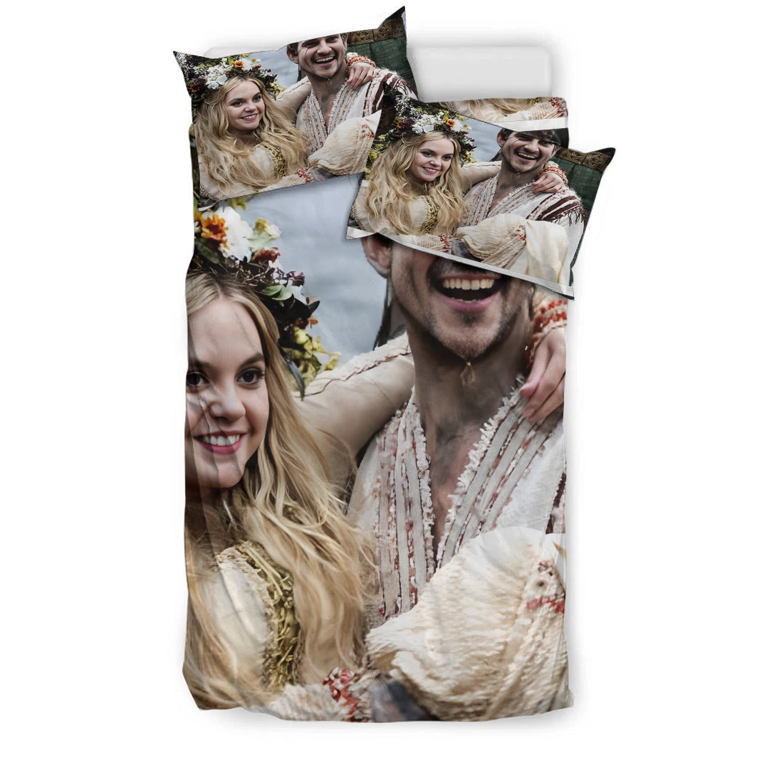 Personailzed - Personal Portrait In The Picture Wedding Anniversary Bedding Set