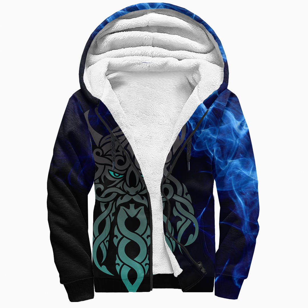 Sherpa Hoodie - The Face's Odin