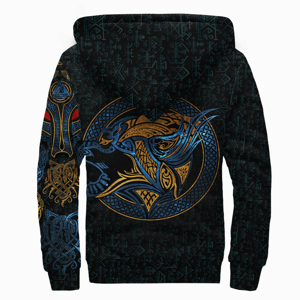 Sherpa Hoodie - The Golden Fenrir