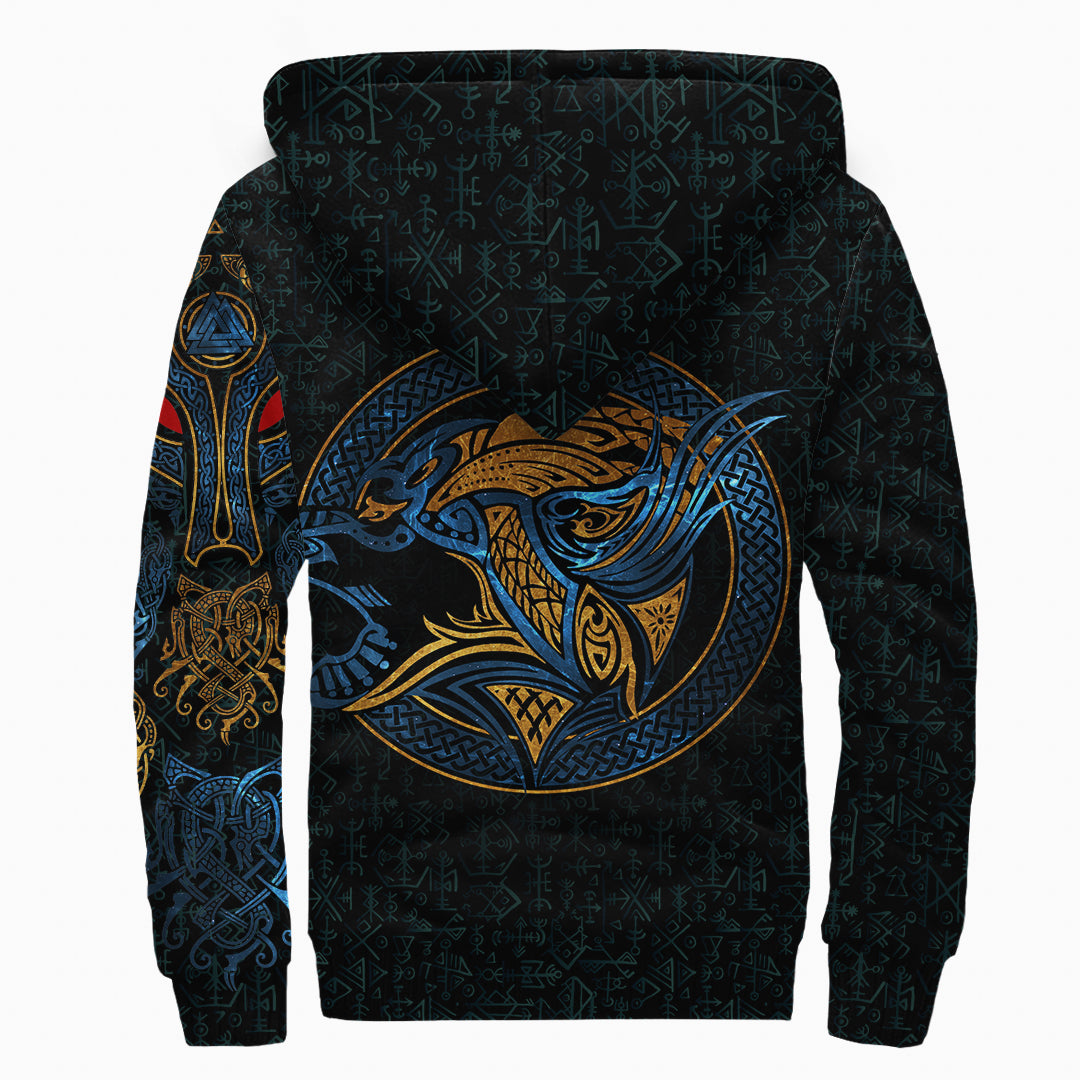 Sherpa Hoodie - The Golden Fenrir