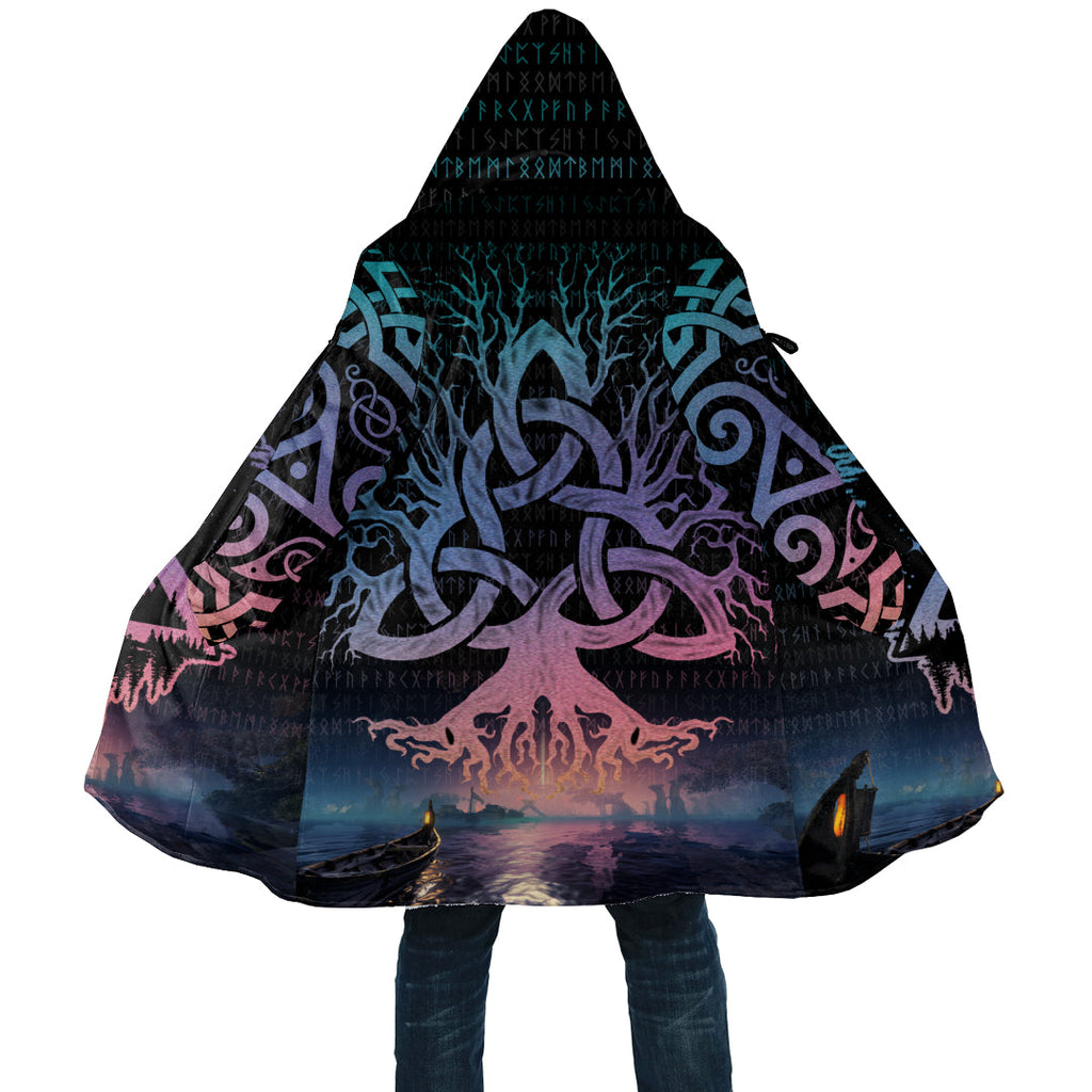 Road To Valhalla With Stylized Gradient Cloak